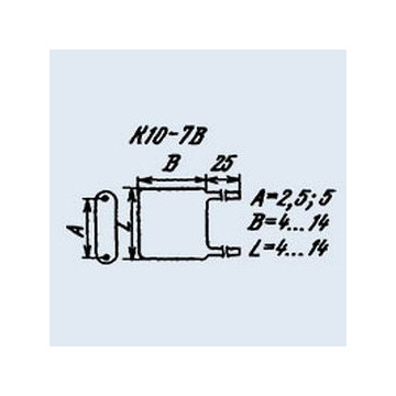 К10-7В 0.068 мкф Н90