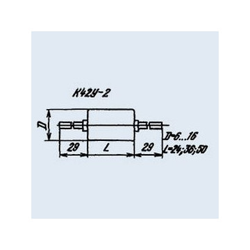К42У-2 0.047 мкф 160 в