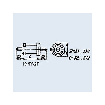 К15У-2Г 270 пф 2 кв 2.5 квар